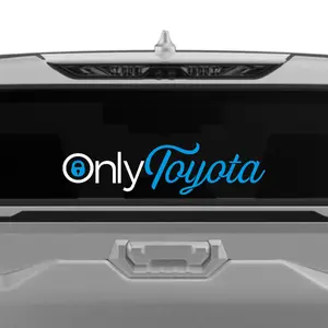 OnlyToyota Vinyl Decal Car Truck Sticker