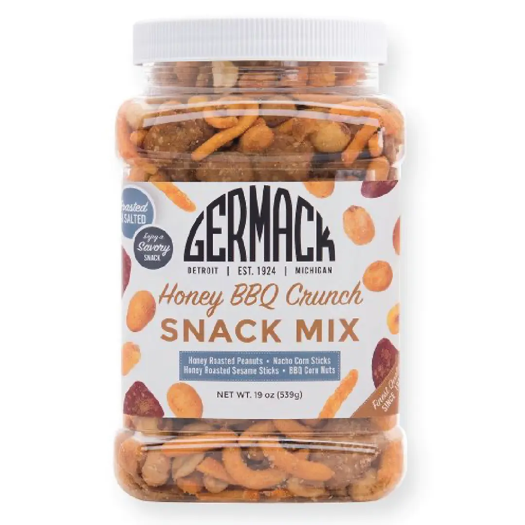 Germack 19oz Honey BBQ Crunch Snack Mix