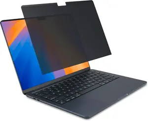 LUSA DESIGN Magnetic Laptop Privacy Screen for MacBook Air & Pro 14-16Inch 2021-2025 M2-M4 Patented Removable Filter Shield Anti-Peep PET Material Blue Light Reduction Protective - Protection