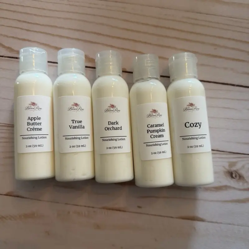 Fall Preview Hydrating Body Moisturizers Set - 5-Piece Fragranced Cream for Autumn Daily Body Care, Cosmetic