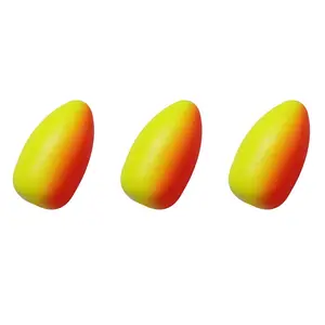 Alwonder 60-Pack Oval Foam Fishing Floats Surf Fishing Pompano Rigs Trout Wal...-