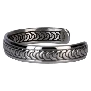 Dime Stack Stainless Steel Bracelet
