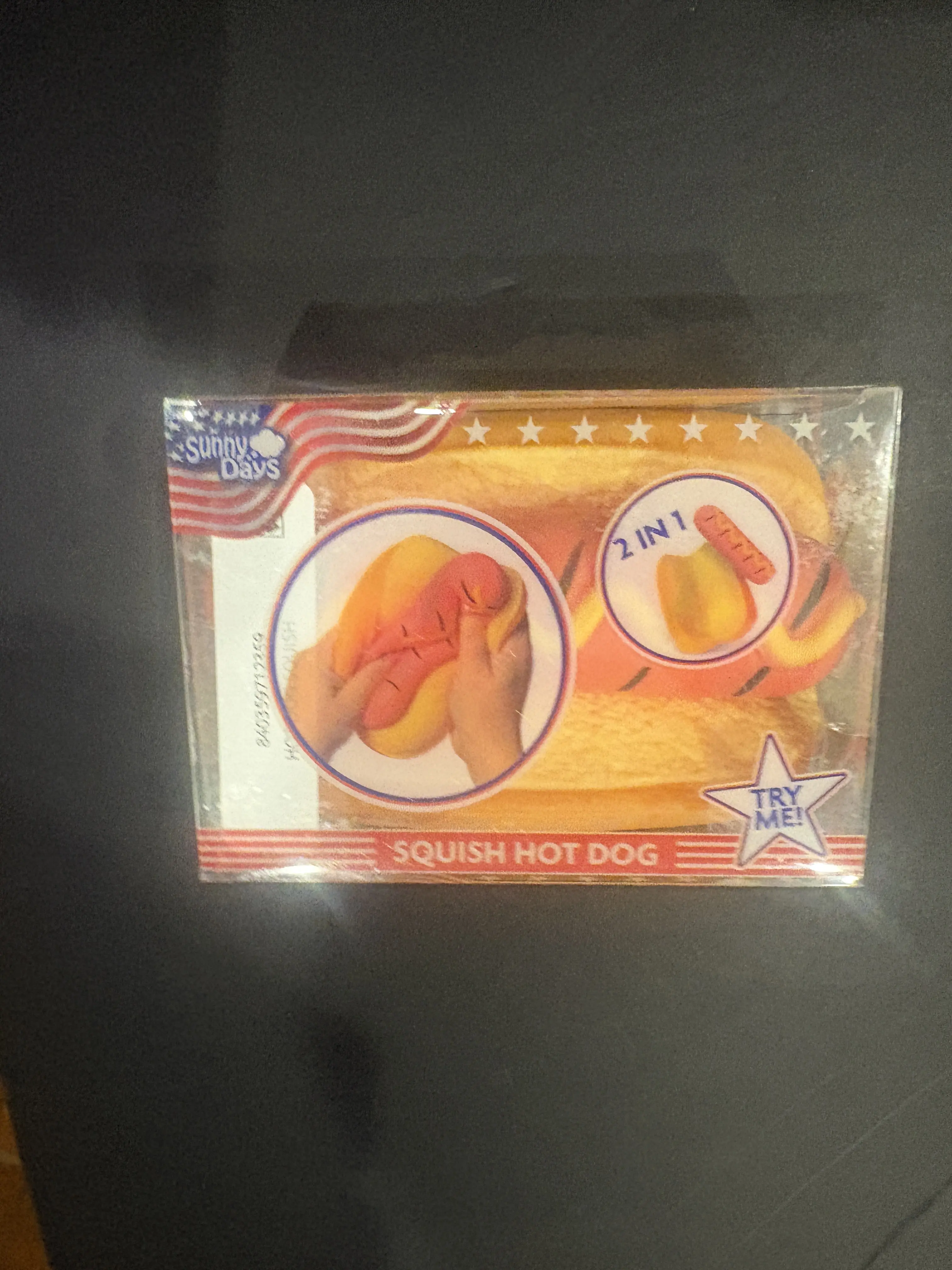 Squishy hot dog