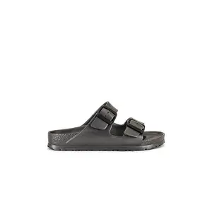 BIRKENSTOCK Arizona Eva Sandal in Metallic Anthracite