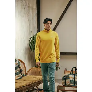 "PRESTANZA" TURTLE NECK AUTUMN LEAF YELLOW