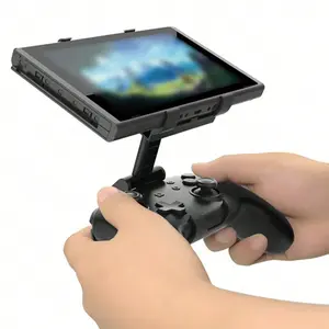 Adjustable Mount Clip for Switch Pro Controller, Game Controller Clip, Controller Stand, Console Monitor & Original Pro Controller Mount, Compatible with Nintendo Switch Oled Lite, Switch Accessories