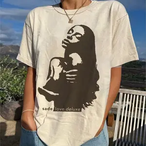 Sade Adu 90s Graphic TShirt, Pop Music Tour