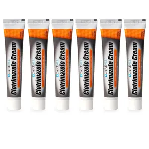 Clotrimazole Antifungal Cream 1% USP 1.0 oz. (6 Pack), Cures Most Athlete’s Foot, Jock Itch and Ringworm, Sooths and Relieves Itching, Burning and Cracking from These Conditions