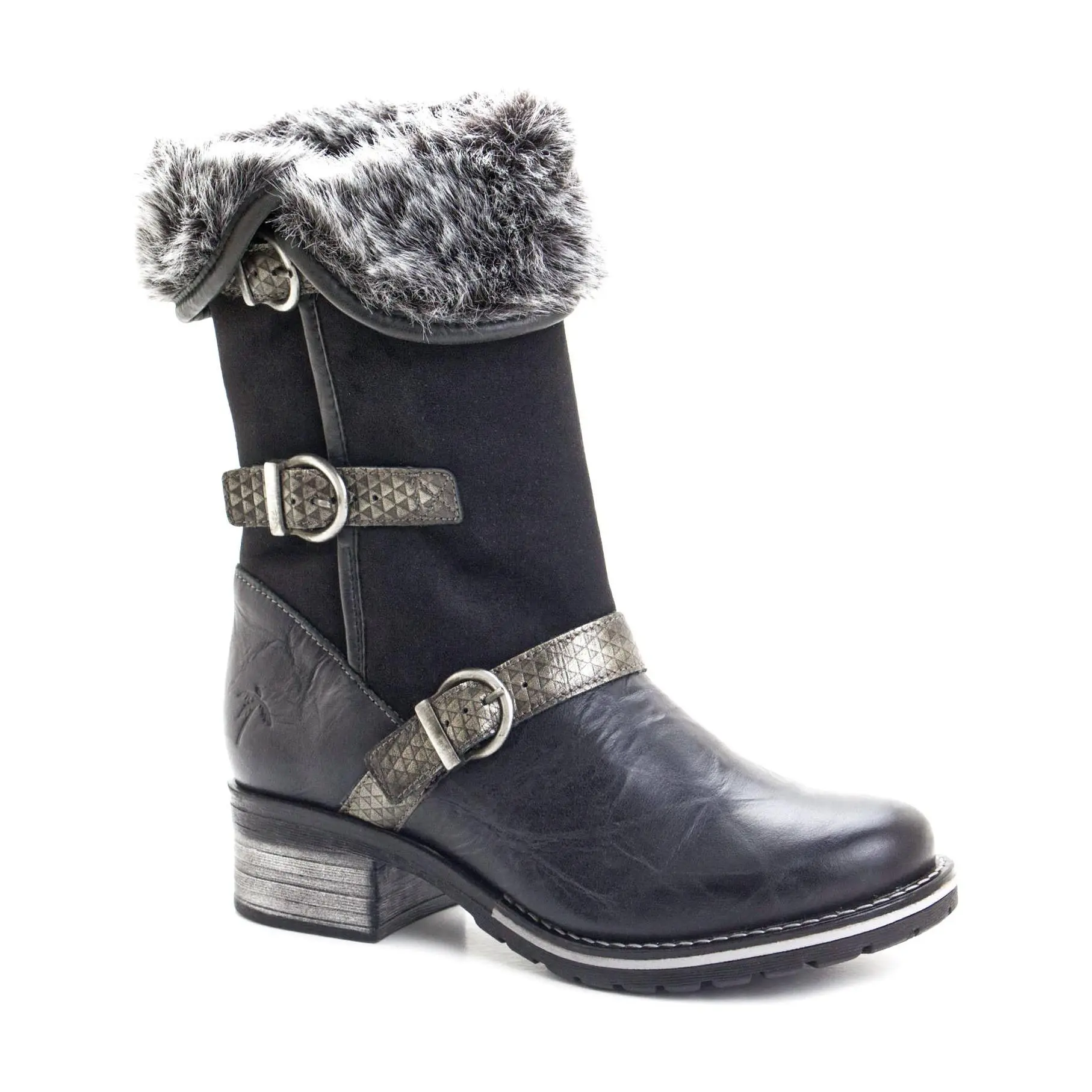 Dromedaris Side-Zip Leather Boots - Kya