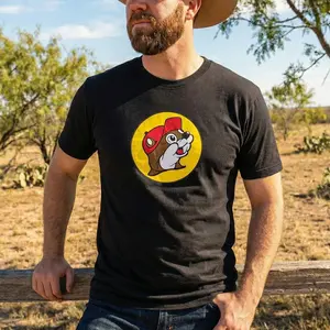 Buc-ee's Classic Black Logo Shirt