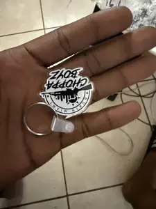 NorthMiamiChoppaBoyz Logo Key Chain - Stylish Keychain with Distinctive Design for Everyday Use