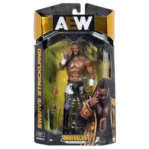 Swerve Strickland - AEW Unrivaled 17 Jazwares AEW Toy Wrestling Action Figure