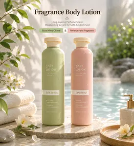 EOURHSA Squalane Cloud Body Lotion 9oz | Long Lasting Fragrance, Moisturizing Skin Cream, Blue Wind Chime & Reverse Paris Scent smooth blend