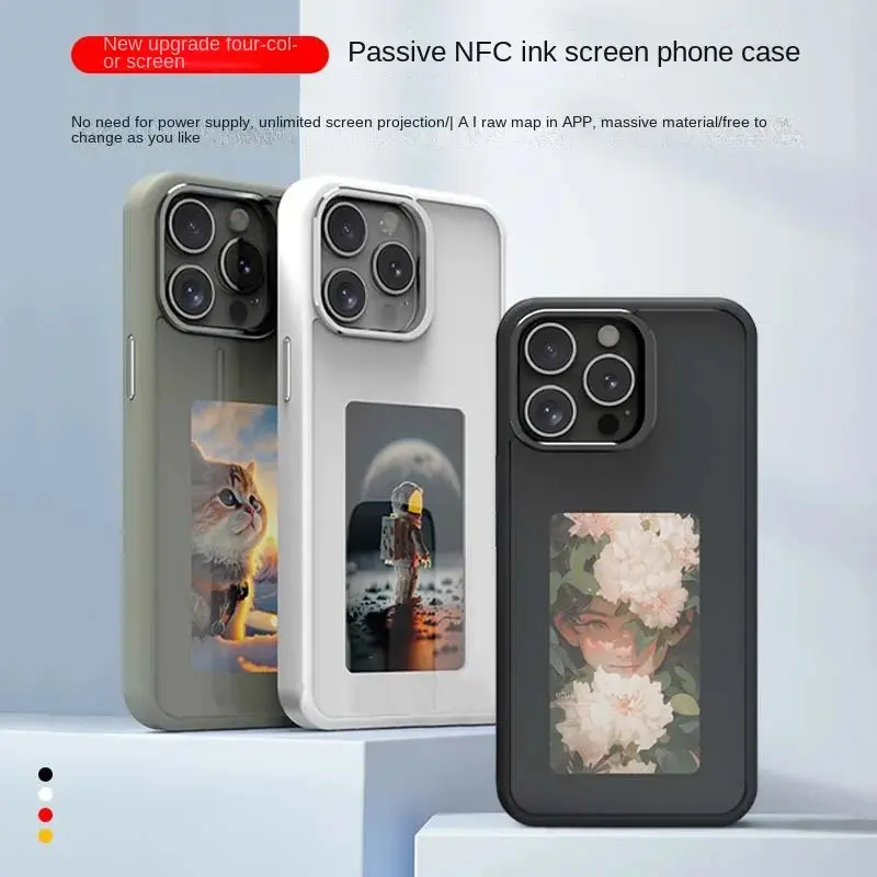 The Giggly ™ E-Ink Screen NFC Function Phone Case for iPhone