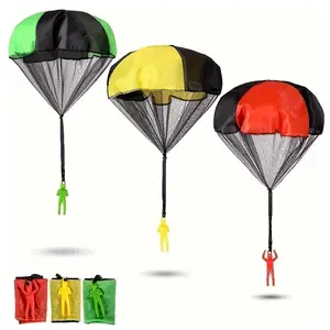 2025 Best Small Outdoor Parachute Toys 3pcs, Creative Easter Basket Gifts, Random Colors