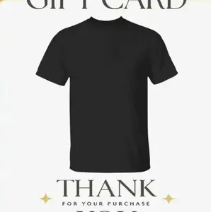 Gift Card Shirt, Thank You for Your Purchase Tee, Customer Appreciation T-Shirt