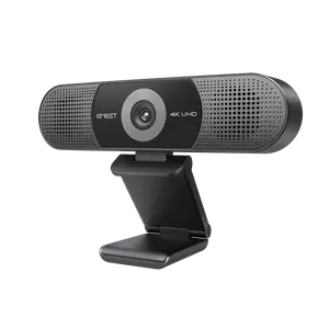 EMEET 4K Webcam with 4 Mics & 2 Speakers, C980 Pro Webcam, gaming for Switch 2 Camera, Fixed Focus, Adjustable 60°-98° Angle, Magnetic Privacy Cover, Stable Visuals, Cameras for gaming, streaming, FathersDayGift, dealsforyoudays