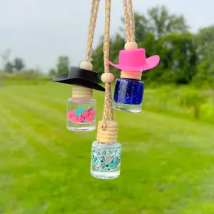 Western Luxe Essential Oil Car Air Freshener - Scent Mahogany Teakwood