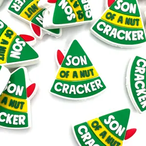 1pc Son Of A Nutcracker Silicone Focal Beads - ECBS Custom Beading & Supplies Crafting