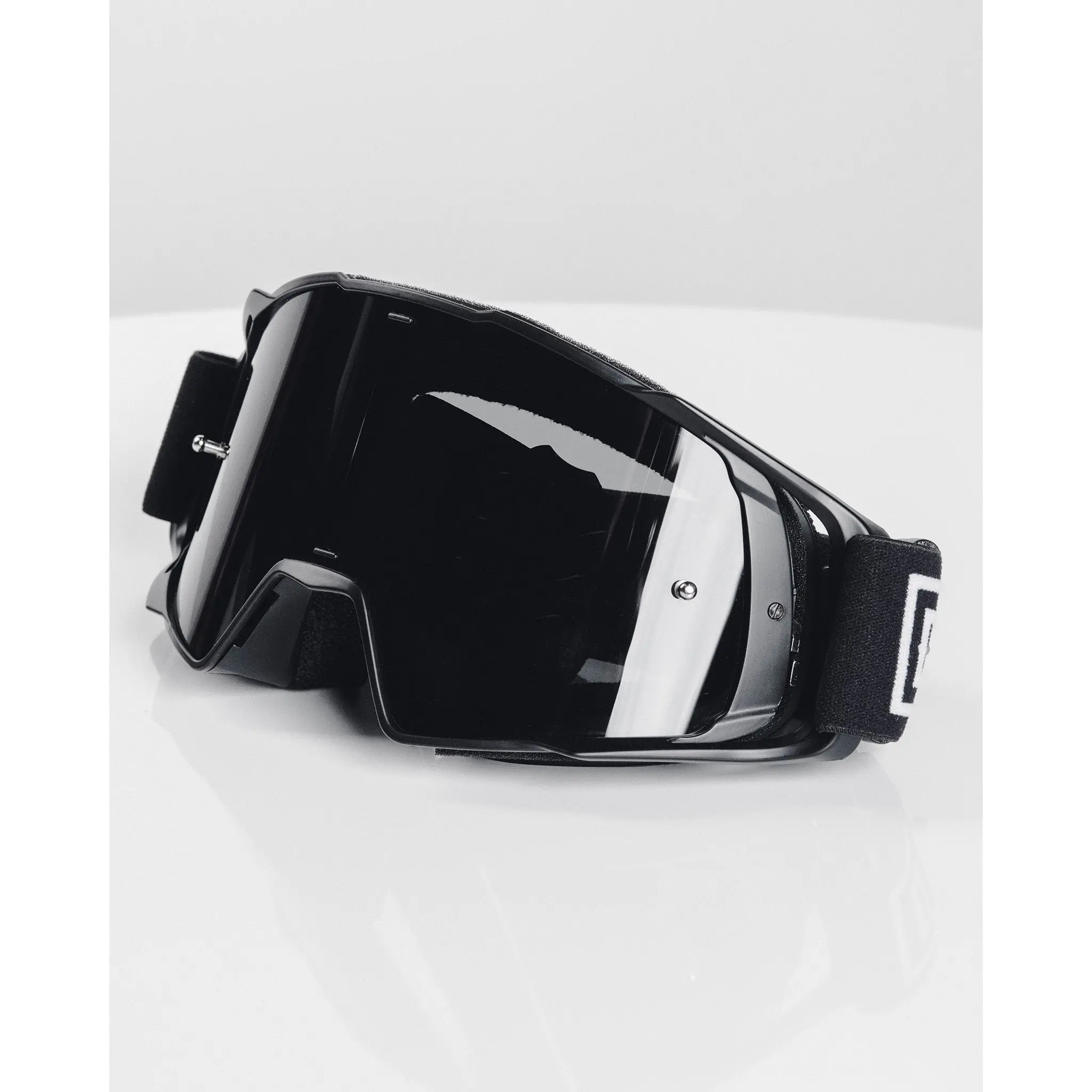 Contender MX Goggles - Black & White / Gray Lens Contender MX Goggles - Black & White / Gray Lens
