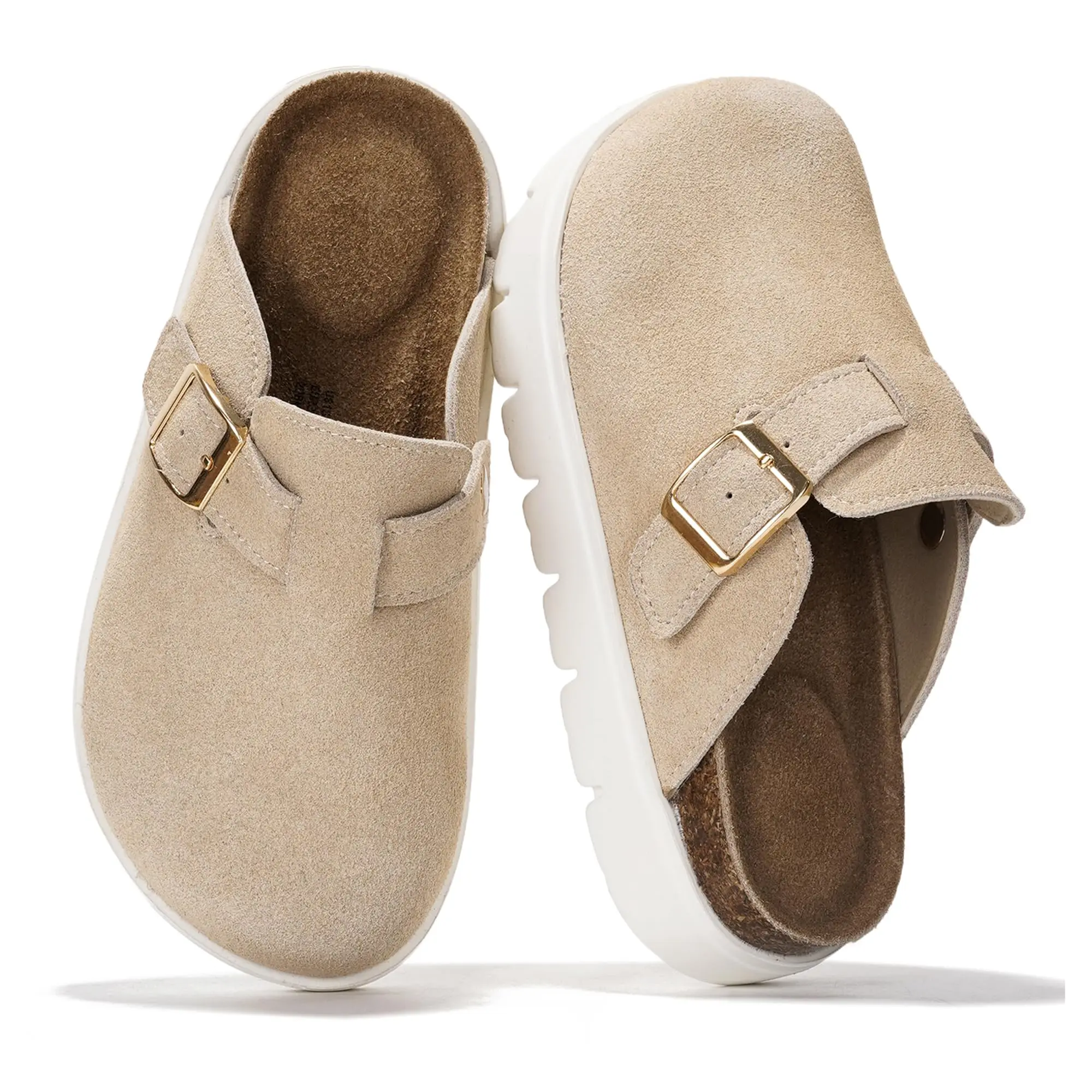 Project Cloud Kids Genuine Leather Clogs | Walking Shoes Footwear | Memory Foam | Lightweight Non-Slip – Little Benton Chunky