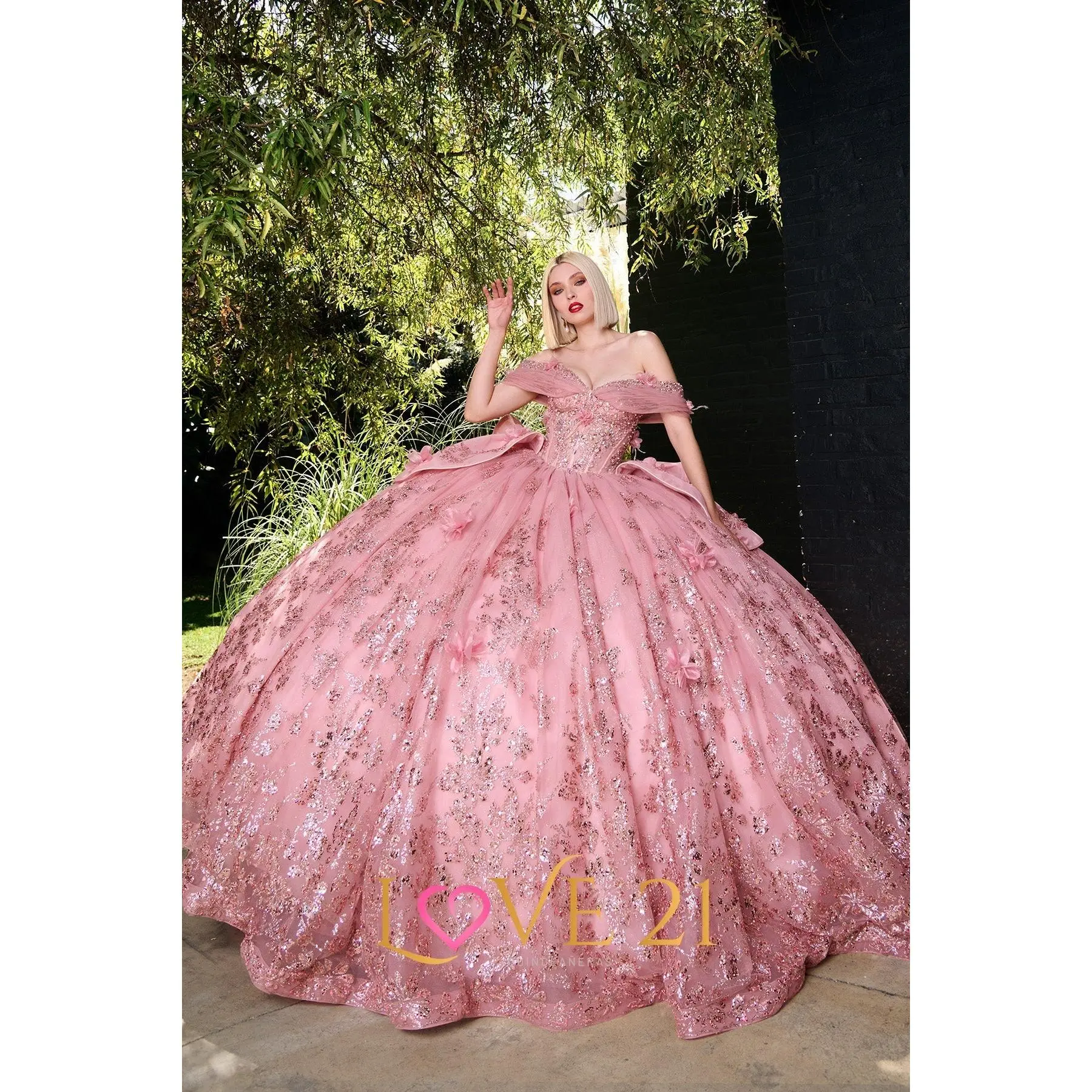 Love 21 LV548 Quince Dress