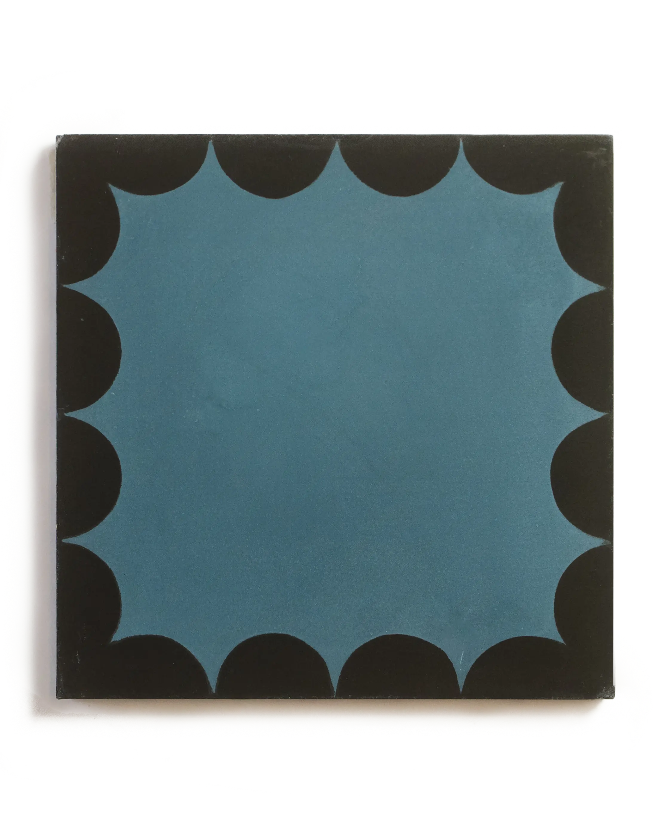 Coquette - Frame - Black - Blue - Cement Square Tile