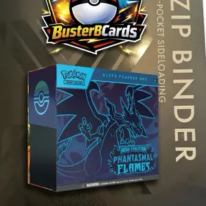 Pokémon Phantasmal Flames Beginner Collector Bundle w/Elite Trainer Box! (Teal Color Binder)