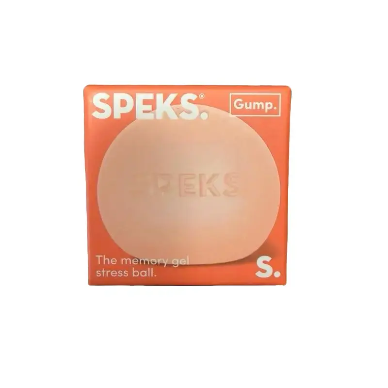 Authentic SPEKS Gump Surface Memory Gel Reef Stress Ball, Reef Shape, Satisfying Squish, Tactile Play, Unisex Stress Relief Item for Classic & Novelty Enthusiasts