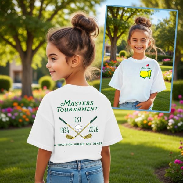 Masters Tournament 2026 EST 1934 Golf T-Shirt, Augusta Inspired Golf Fan Shirt, Classic Fit Cotton Golf Tee for Men and Women, Stylish Trendy Golf Apparel, Vintage Golf Collector Gift Shirt, Casual Sport Menswear Tee