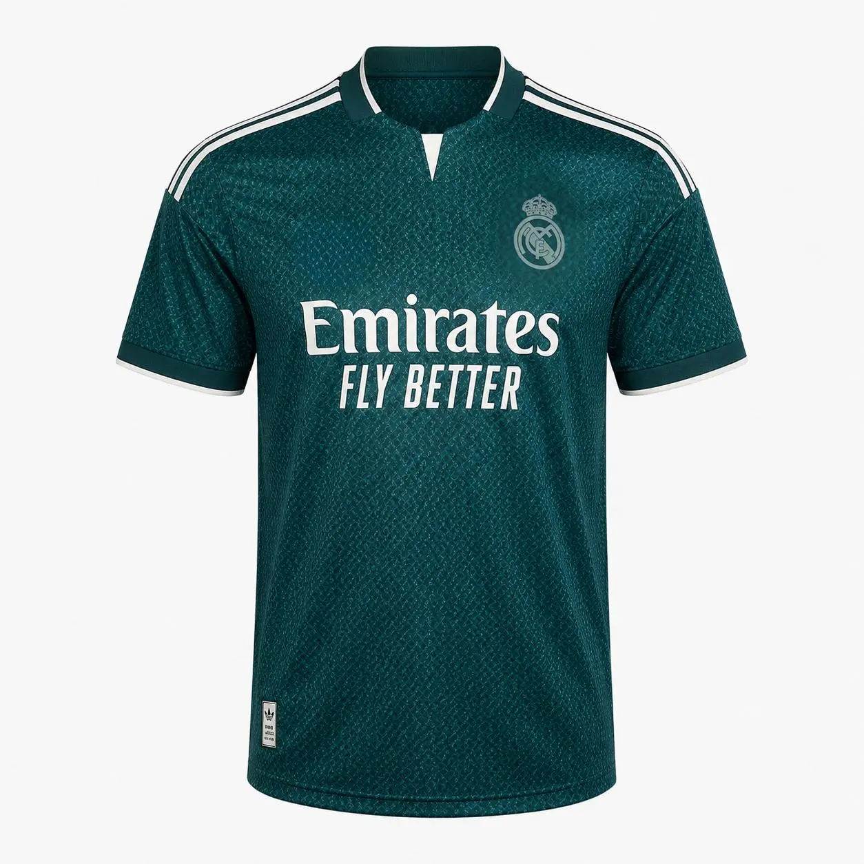 Premium Emerald Green Concept Soccer Jersey – Dark Teal European Football Kit, Men's Retro Blokecore Streetwear