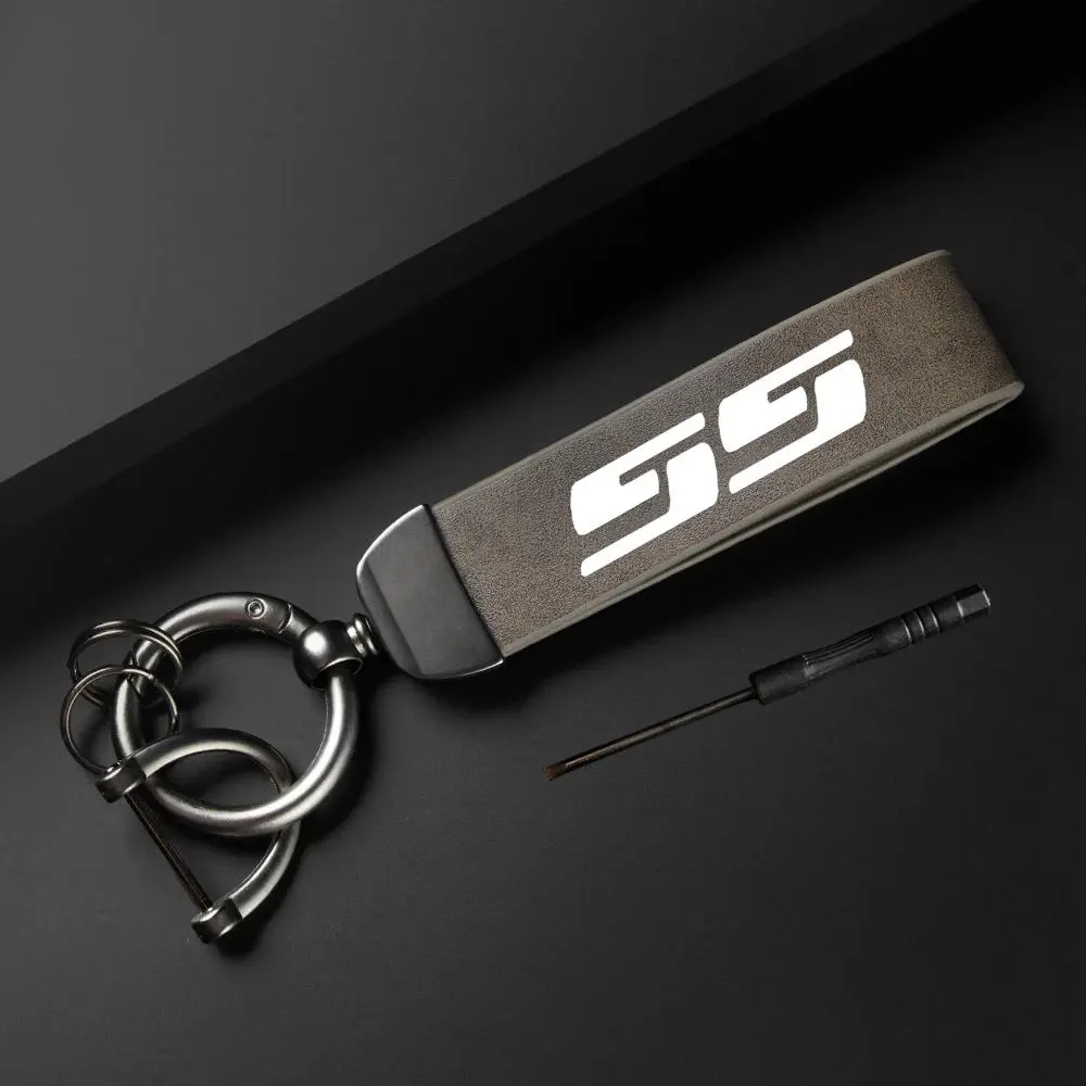 Car Keychain, Keychain Lanyard, PU Leather Car Keychain, Minimalist Design Keychain, Simple Design Car Interior Decoration Accessories for Chevrolet SS Sonic Onix Malibu Spark Blazer Colorado Cruze Lacetti, Keychain For Car Keys, Car Key Ring