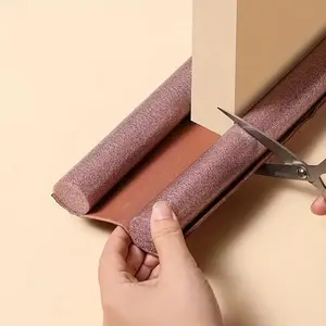 Foam Door Bottom Sealing Strip, Dustproof & Windproof Noise Reduction Tape, Easy To Install Door Bottom Sealing Strip