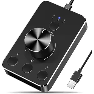 Volume Control Knob with -Click Mute Function and 3 Volume Control Modes, USB Volume Knob Multimedia Controller for Win 7/8/10/,  for Festivals Loved Ones