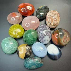 Crystal Palm Stone - Natural Gemstone Palm Stone