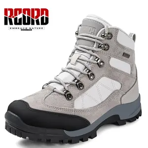 R CORD Outdoors Hiking Boots Women Waterproof Ankle Support Hiking Boots Boots Breathable Non-Slip Durable Hiking Boots Matching Shoes Trekking Stable sneakers women