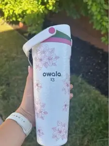 Limited Edition Owala FreeSip Sway 30oz Zalea Masters Theme Golf Water Bottle