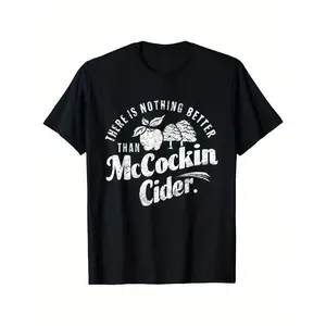 Funny Dirty Adult Humor Funny Joke T-shirt Mccockin Cider T-shirt