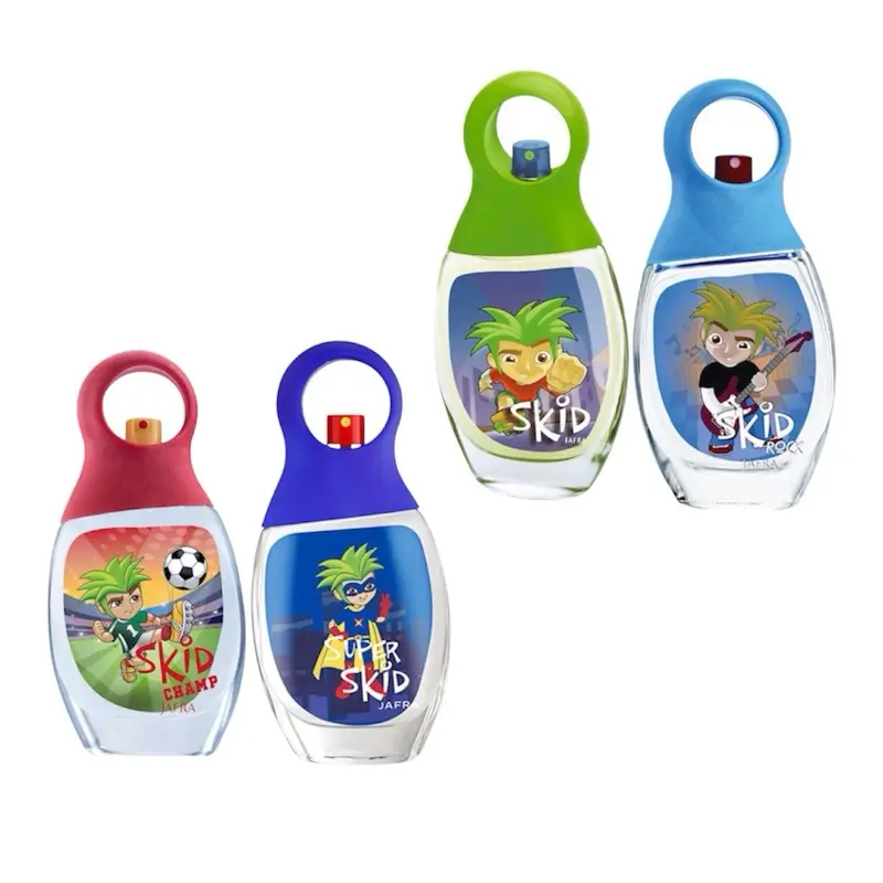 SET 4 pc Skid   Eau de Toilette for Boys 50 ml / 1.7 fl oz spray bottle