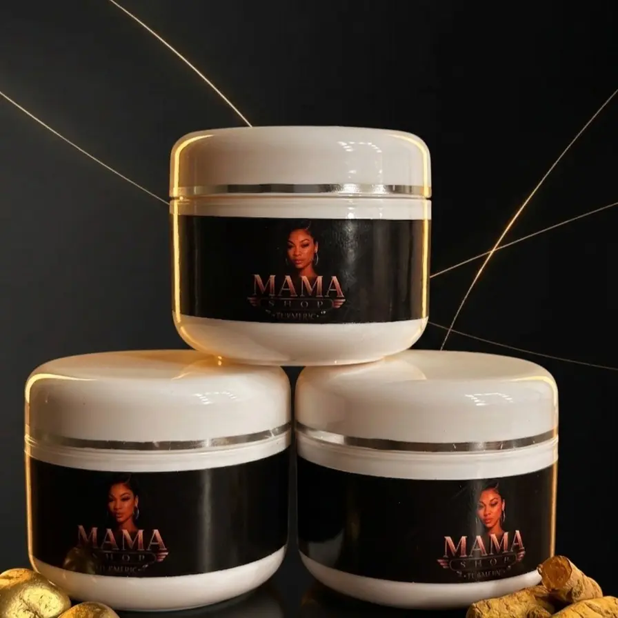 3 small turmeric Body Lotion- Mama Shop Organic Turmeric Body Moisturizer- Natural ingredient- SkinGlow- Highlight dark spots