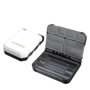 Multi-Compartment Tackle Box - Multi-Functional Fishing Equipment Storage Case for Lure Hooks, Swivels, Lures and Accessories