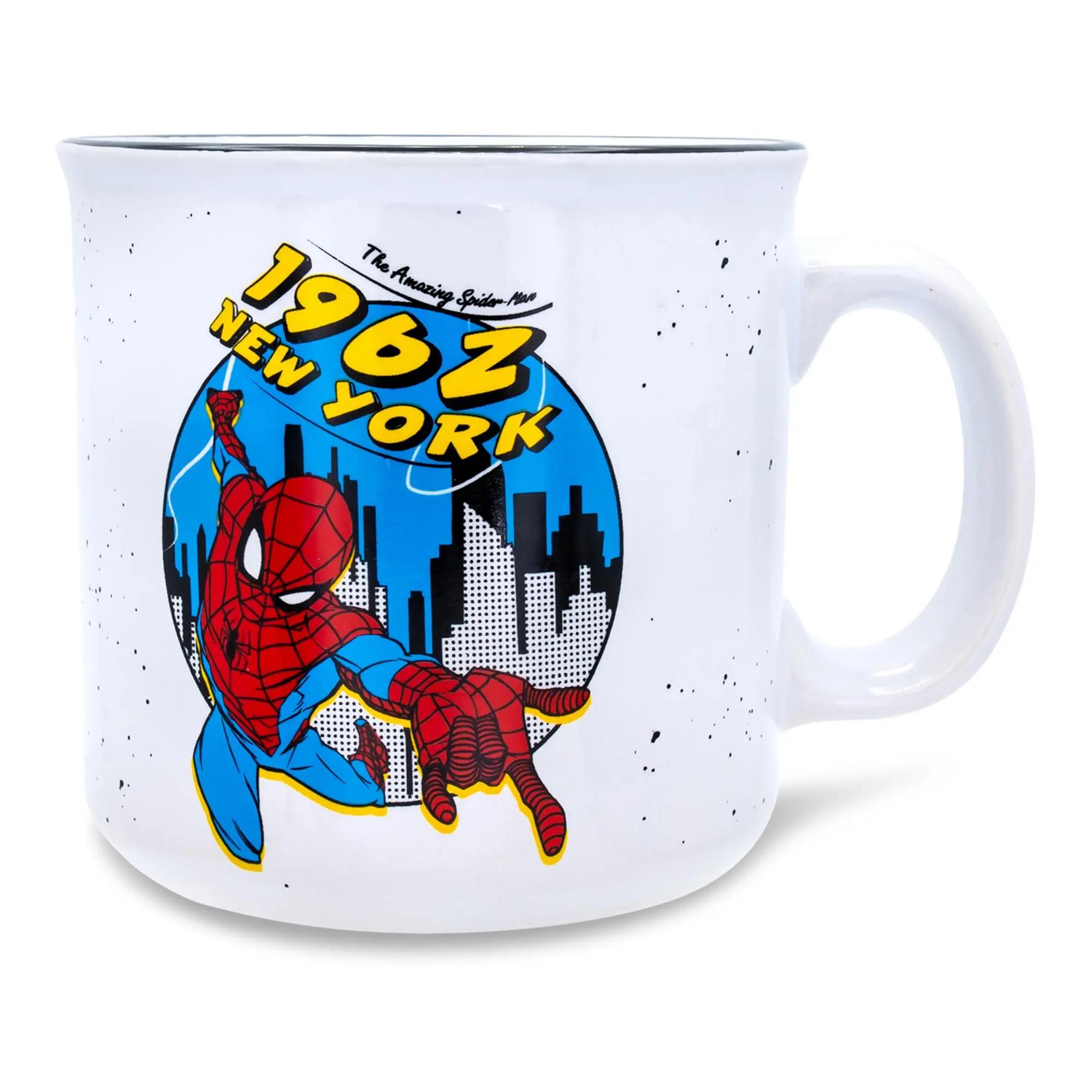 Marvel Comics Spider-Man "1962" Ceramic Camper Mug | Holds 20 Ounces Marvel Comics Spider-Man "1962" Ceramic Camper Mug | Holds 20 Ounces