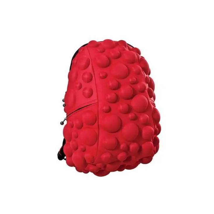 Hot Tamale Red Bubble 3D Backpack Nylon Fashion Slip On Backpack with Padded Laptop Sleeve and Zippered Pockets. Great laptop backpack for work, school backpacks or travel backpack.