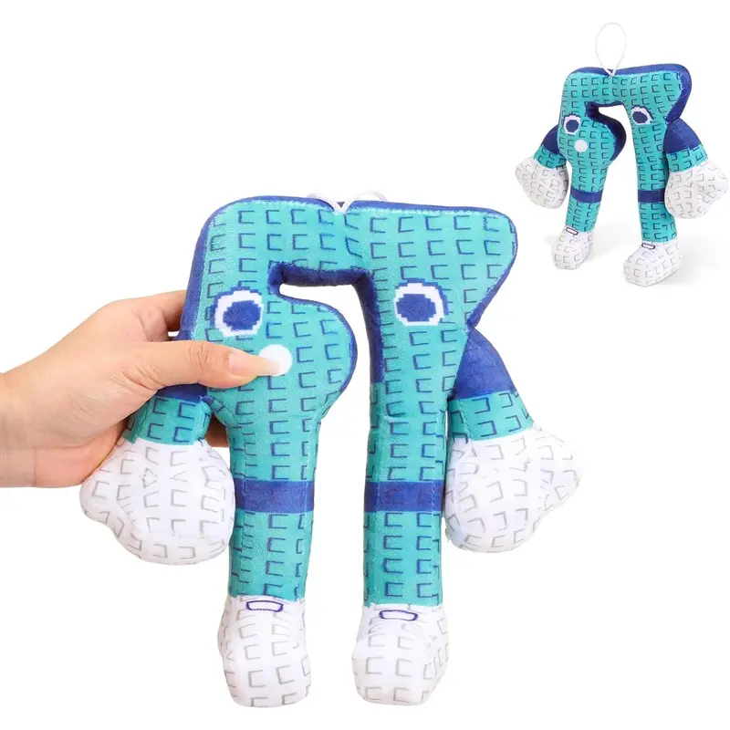 2026 NEW!Trending Brainrot 67 Plush 9inches Stuffed Animal Six-Seven Meme Character, Soft Pixel Plush for Instagram, TikTok Collectors