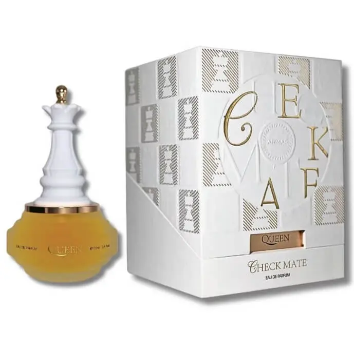 Armaf Checkmate Queen Eau de Parfum Spray for Women 3.4 Oz Citrus Aromatic Woody