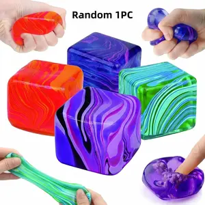 Marble Texture Putty Toy, Stress Relief Toy, Decompression Squeeze, Perfect Gift, Birthday Gift, Holiday Gift, Back to School Gift, 1pc Squishy Toy