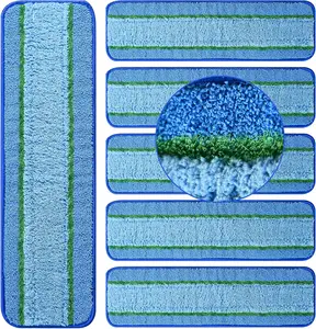 6 Pack Deep Clean Pads for Bona Family of Mops, Washable &  Microfiber Cleaning Pad for Hardwood and Multi-Surface