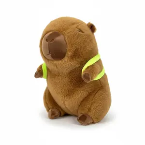 Super Soft and Cuddly Capybara Stuffed Animal - Cotton Fill, Huggable Interactive Toy, Birthday Gift for Kids