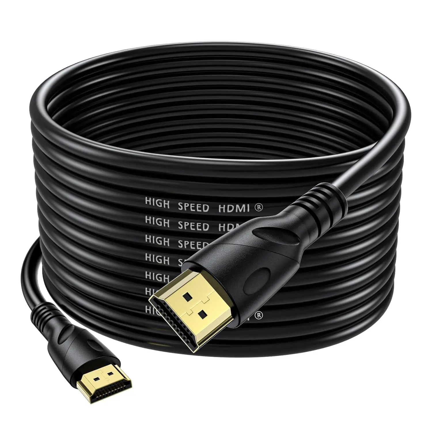 eDealz Ultra High Speed HDMI Cable Gold Plated 4K @ 60Hz Ultra HD 1080P ARC Compatible with Laptop Gaming PC Monitor PS5 PS4 Xbox X One Fire TV Apple TV ROKU Soundbar More