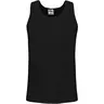 SHAKA WEAR Men's Fitted Plain Heather Grey Solid Cotton Athletic Muscle Tank Top - Breathable, Durable Workout/Lounging Gear, Double-Stitched, Sleeveless, Do Not Dry Clean, Sporty Chic Halloween Casual Undershirt